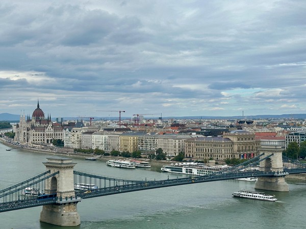 View across the Danube, Budapest, Hungary