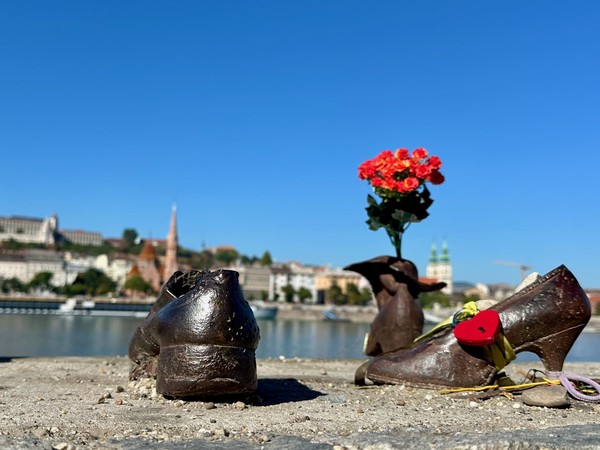 Shoes on the Danube Monument, Budapest, Hungary