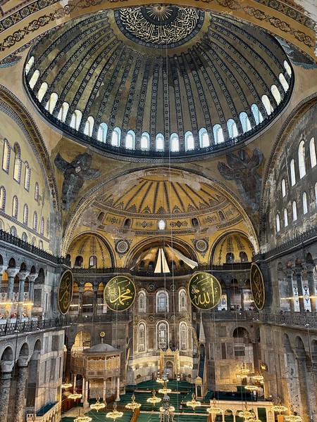 The Hagia Sophia Grand Mosque, Fatih, Istanbul, Türkiye