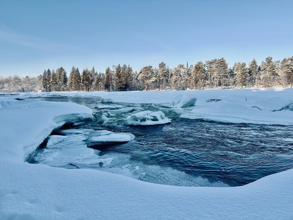 Juutuanjoki River, Inari, Finland