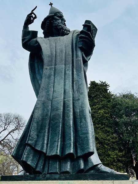 Statue of Grgur Ninski, Split, Croatia