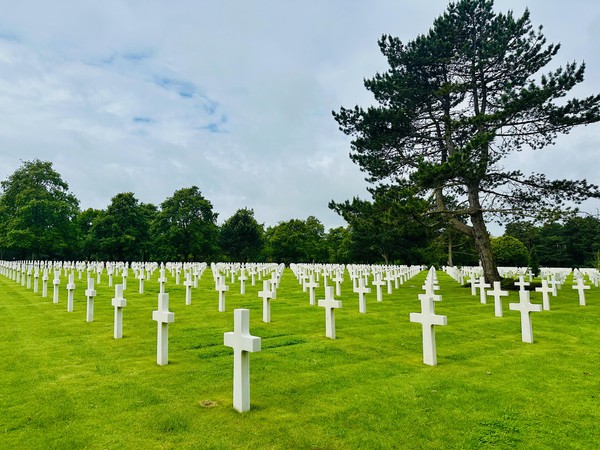 Normandy American Cemetery, Colleville-sur-Mer, France